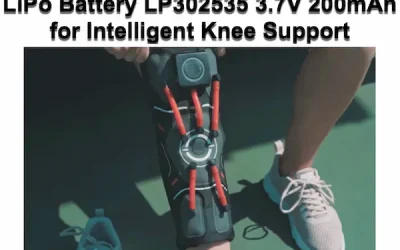 LiPo Battery LP302535 3.7V 200mAh for Intelligent Knee Support