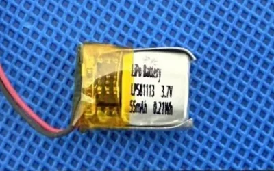 LP581113 IEC62133-2017 Certified 55mAh 3.7V LiPo Battery Batteries