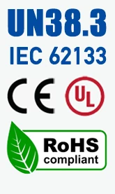 Request Certificates from LiPol Battery Manufacturer